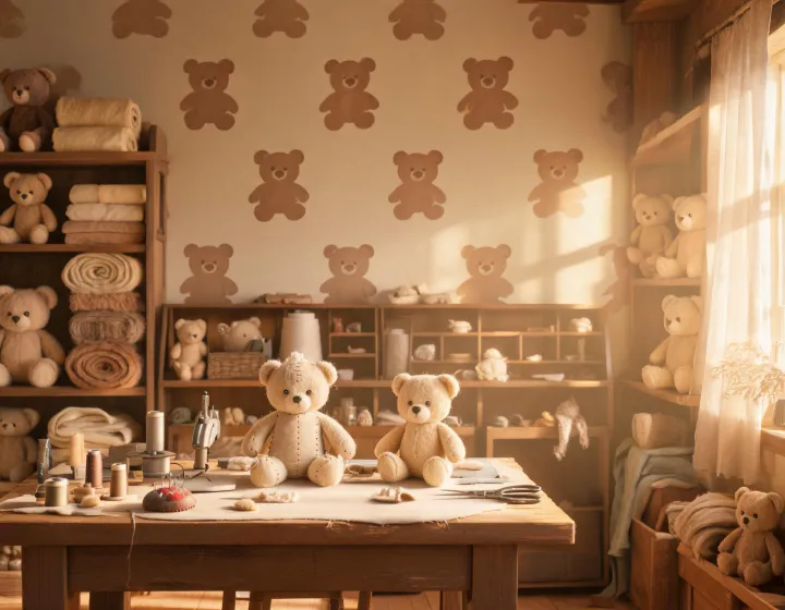 Steiff heritage plush workshop