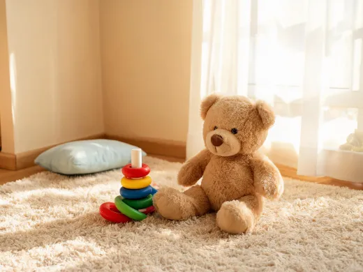 Toddler soft toy companion