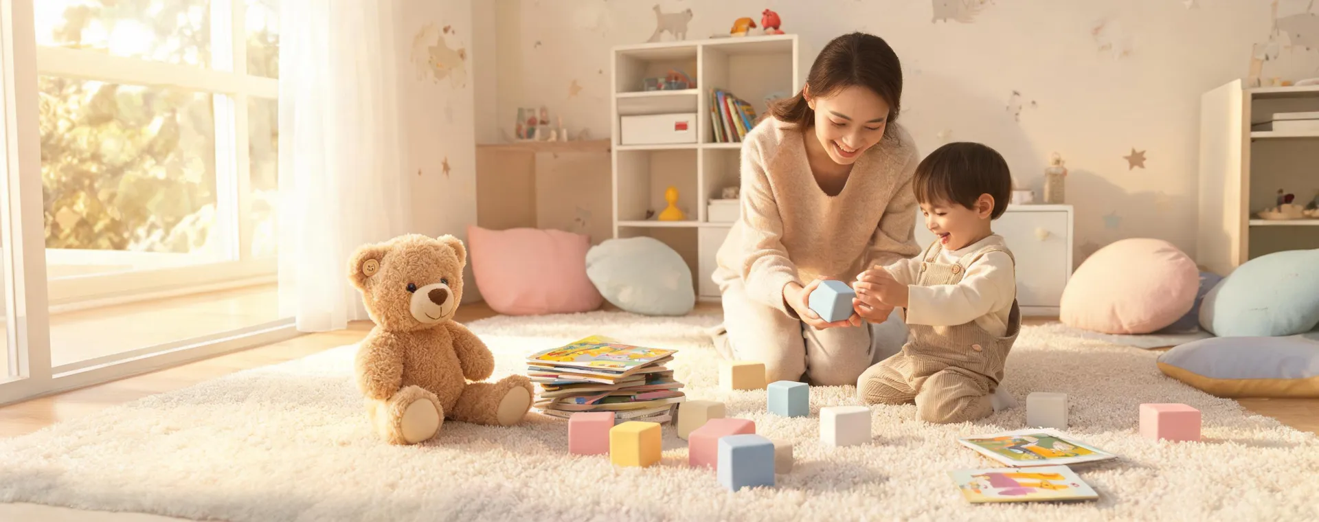 Steiff plush play ideas scene