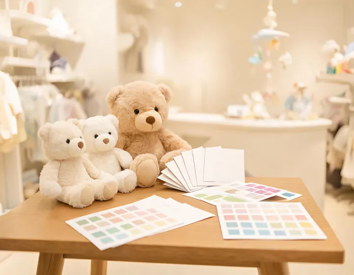 Steiff plush consultation table